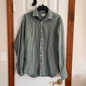 Hartford Alternative Classics Slim Fit Super Soft Flannel Button Down Size Large